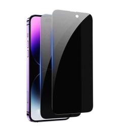 [2-PACK] Privacy iPhone 15 Pro skärmskydd i härdat glas