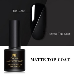 Matt Topplack UV Toplack 8,5 ml Matte Top Coat  one size
