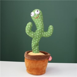 Cactus plyschleksaker Elektronisk dansande kaktus Roliga plyschleksaker