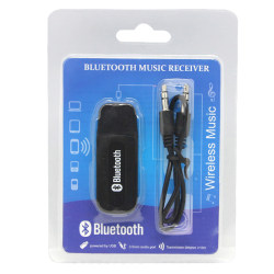 USB trådlös Bluetooth-kompatibel o Sändaradapter Black