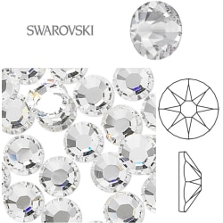 Swarovski Crystal Clear SS3 (1,35-1,50mm) - 40 st