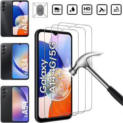 Samsung Galaxy A14/A34/A54 skärmskydd skydd Premium - SAMSUNG A14 2 ST