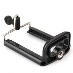 Hållare till stativ eller GoPro tillbehör mobil iphone samsung svart one size