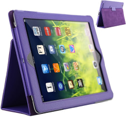 iPad 2/Ipad 3/Ipad 4 fodral - Lila hel Ipad 2/3/4 från år 2011/2012 Ej Air