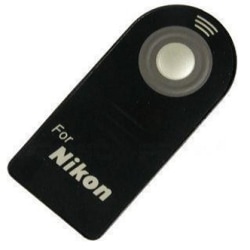 Trådlös fjärrutlösare / fjärrkontroll till Nikon svart 28*60*7mm