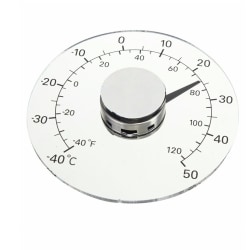 Utetermometer termometer grader inredning dekoration Genomskinlig