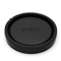 Bakre objektivskydd för Sony NEX E objektiv svart