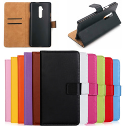 OnePlus 5T/6/6T/7/7T/7Pro plånbok skal fodral kort mobilskal - Rosa OnePlus 7T