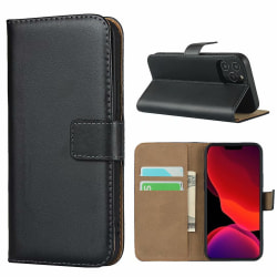 Iphone 12/12Pro/12ProMax/12Mini/SEgen2/3 plånbok skal fodral - Svart 12 Pro Max