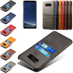 Samsung galaxy S8+ skal korthållare - Svart S8 Plus