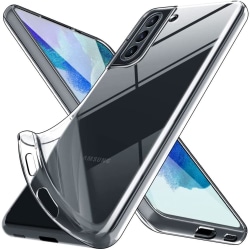 Samsung S21 - Stöttåligt Silikon Skal Solid® Extra förstärkt Tra Transparent Galaxy S21