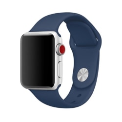 Silikon Armband Apple Watch 38/40 mm Silikonarmband Blå Blue