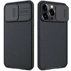 iPhone 13 Pro Max - Nillkin® CamShield Skal Svart Black iPhone 13 Pro Max