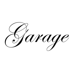 Väggord - Garage