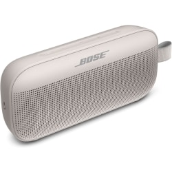 Bose SoundLink Flex Bluetooth högtalare, bärbar högtalare med mikrofon, trådlös vattentät högtalare för resor, utomhus- och poolbruk, svart Vit svart