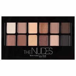 Maybelline The Nudes Eyeshadow Palette 9.6g Svart aska
