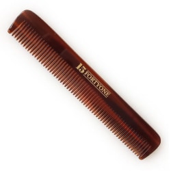 1541 London Pocket Hair Comb (Fine Tooth) Transparent