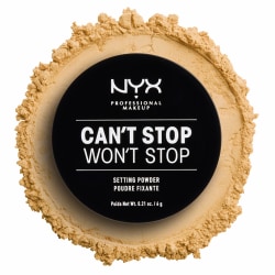 NYX PROF. MAKEUP  Can't Stop Won't Stop Setting Powder - Banana Transparent