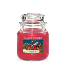 Yankee Candle Classic Medium Jar Christmas Eve 411g Röd