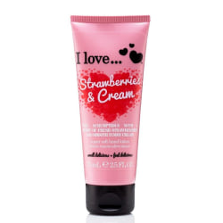I Love… Strawberries & Cream Hand Lotion 75ml Rosa