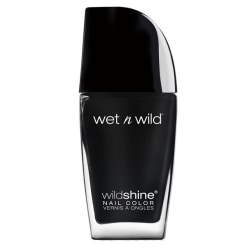 Wet n Wild Wild Shine Nail Color Black Créme Svart