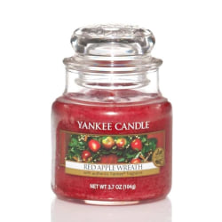 Yankee Candle Classic Small Jar Red Apple Wreath 104g Röd