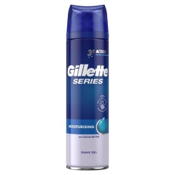 Gillette Series Moisturising Shave Gel 200ml Svart