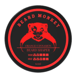 Beard Monkey Beard Shaper Orange/Cinnamon 60ml Transparent