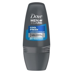 Dove Men Roll-On Antiperspirant Cool Fresh 50ml Transparent