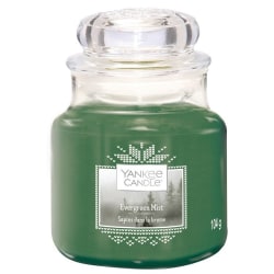 Yankee Candle Classic Small Jar Evergreen Mist 104g Green