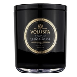 Voluspa Classic Candle Crisp Champagne 269g Black