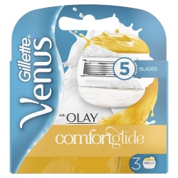 Gillette Venus Olay Comfort Glide Blades 3-pack Gul