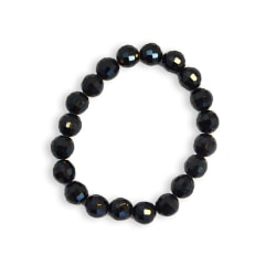 Armband Trendy Beads Black Transparent