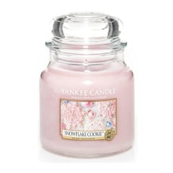 Yankee Candle Classic Small Jar Snowflake Cookie 104g Rosa