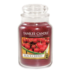 Yankee Candle Classic Large Jar Black Cherry 623g Röd