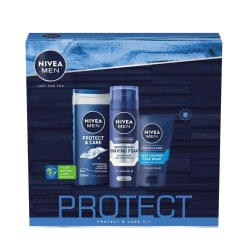 Nivea Men Protect & Care Kit 3pcs Transparent