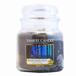 Yankee Candle Classic Medium Jar Dreamy Summer Nights Candle 411 Svart