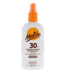 Malibu Lotion Spray SPF30 200ml White