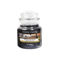 Yankee Candle Classic Small Jar Black Coconut 104g Black