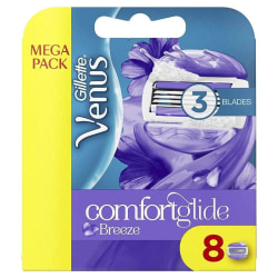 Gillette Venus Comfortglide Breeze Blades 8-pack Lila