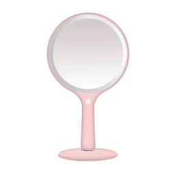 Kokie LED Handheld Ring Mirror - USB Rechargeable Rosa