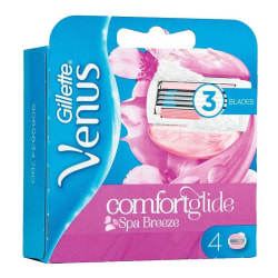 Gillette Venus Spa Breeze Blades 4-pack Rosa