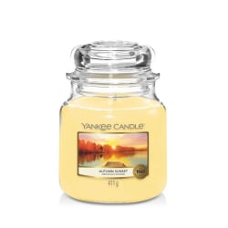 Yankee Candle Classic Medium Jar Autumn Sunset 411g Gul