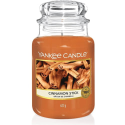 Yankee Candle Classic Large Jar Cinnamon Stick 623g Transparent