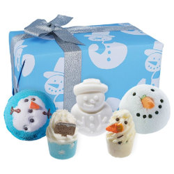 Bomb Cosmetics Mr Frosty Gift Box Transparent