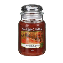 Yankee Candle Classic Large Woodland Road 623g Vin, röd