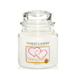 Yankee Candle Classic Medium Jar Snow In Love 411g Vit