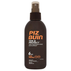 Piz Buin Tan & Protect Tan Intensifying Sun Spray SPF6 150ml Brown