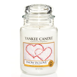 Yankee Candle Classic Large Snow In Love 623g White