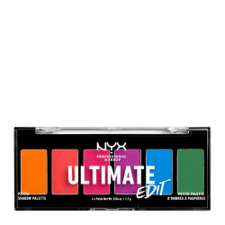 NYX PROF. MAKEUP Ultimate Shadow Palette Petit Edition - Brights Transparent